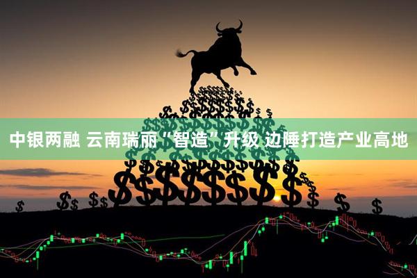 中银两融 云南瑞丽“智造”升级 边陲打造产业高地
