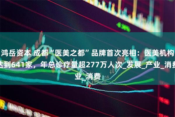 鸿岳资本 成都“医美之都”品牌首次亮相：医美机构达到641家，年总诊疗量超277万人次_发展_产业_消费